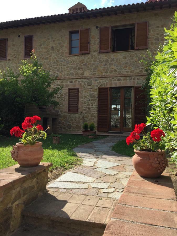 Castelmuzio Casa Valerieヴィラ エクステリア 写真